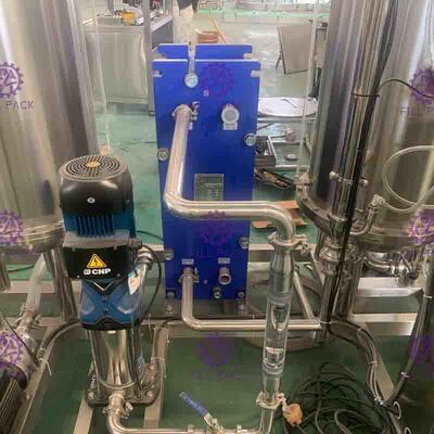 смеситель напитка колы кокса танков 3000L 3 Carbonated для технологической линии безалкогольного напитка