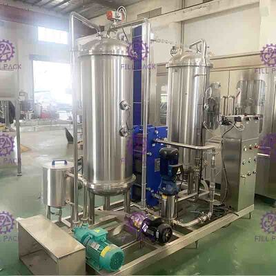 смеситель напитка колы кокса танков 3000L 3 Carbonated для технологической линии безалкогольного напитка