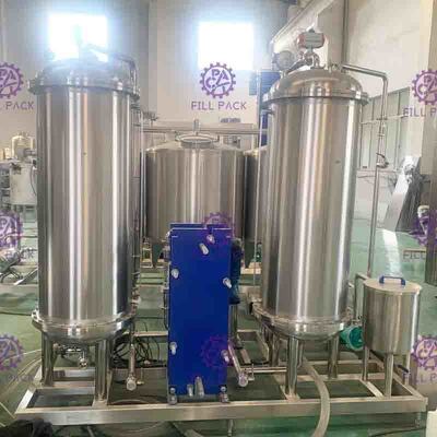 смеситель напитка колы кокса танков 3000L 3 Carbonated для технологической линии безалкогольного напитка
