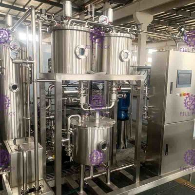 Автоматический смеситель 6000L/H СО2 воды соды наивысшей мощности технологической линии безалкогольного напитка
