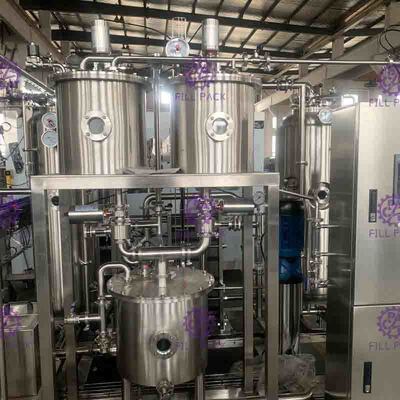 Автоматический смеситель 6000L/H СО2 воды соды наивысшей мощности технологической линии безалкогольного напитка
