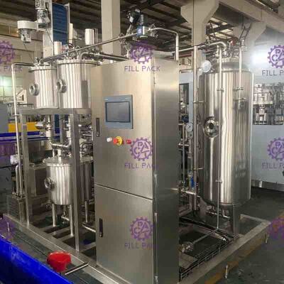 Безалкогольный напиток высокого коэффициента делая машину 9000L/H с напитком СО2