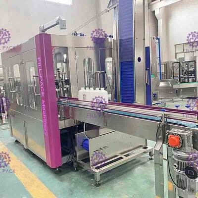 Автоматические машина завалки молока интеграла 3 in-1washing-filing-capping бутылки monoblock 6000BPH/прибор