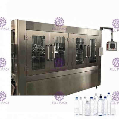 6000BPH 2000ml автоматические 3 в 1 чистой машине завалки воды
