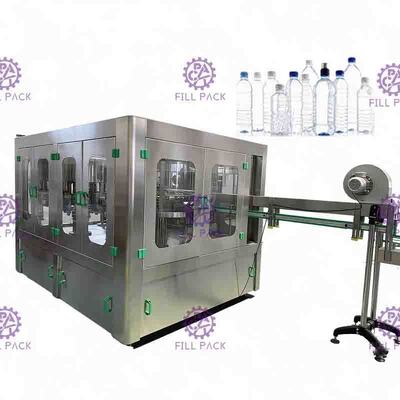 Управление 3 PLC в 1 машине завалки SUS304 воды с крышкой винта