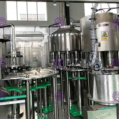 12 до 12 до 5 машины завалки Monoblock 5L жидкостных с смазкой пояса действуют