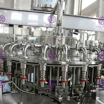 Машина завалки сока 6000BPH с задней системой подачи с sontrol PLC