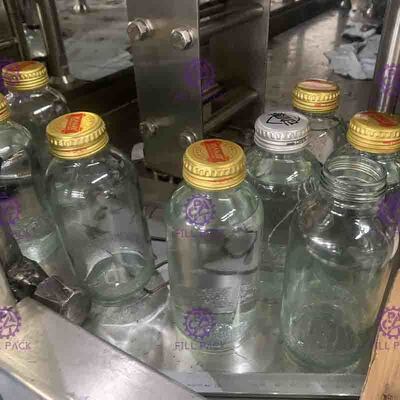 высоковязкая сконцентрированная машина завалки сока 0.3L, автоматическая покрывая машина