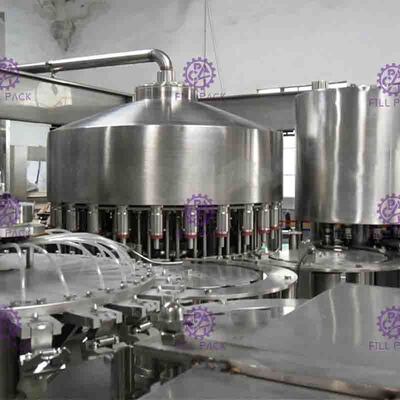 Автоматический заполнитель сока пульпы Monoblock, 3 в одной машине завалки