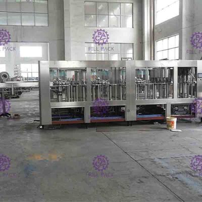 Машина завалки Monoblock жидкостная, 5 в 1 пластичном заполнителе сока пульпы бутылки