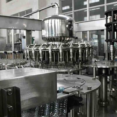 машина апельсинового сока 0.4Mpa 8000BPH горячая заполняя для стеклянных опарников с извивом с крышек