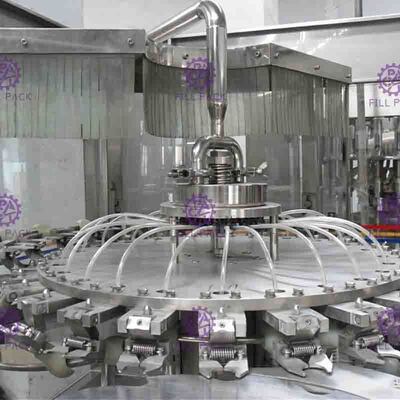 Машина упаковки 4000BPH фруктового сока бутылки стекла SUS304 2L с гомогенизатором