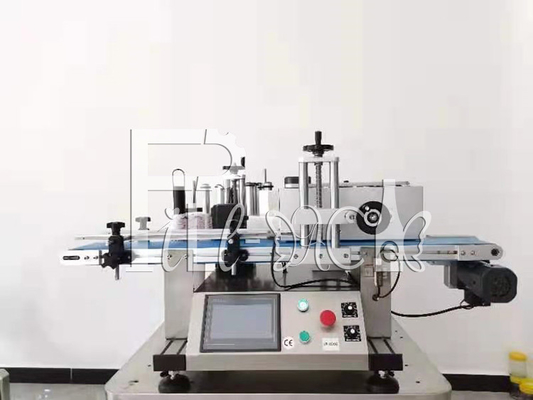 Тип круг таблицы ISO9001 машины для прикрепления этикеток стикера разливает машину по бутылкам создателя ярлыка