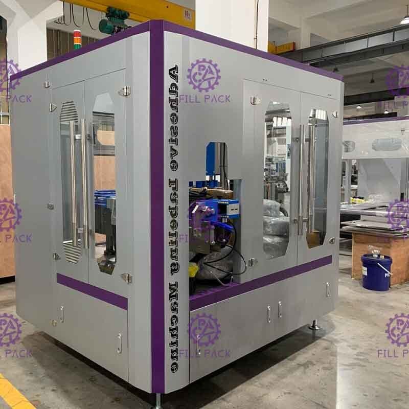 Роторный тип машина для прикрепления этикеток бутылки стекла пива стикера собственной личности слипчивая для одиночного ярлыка