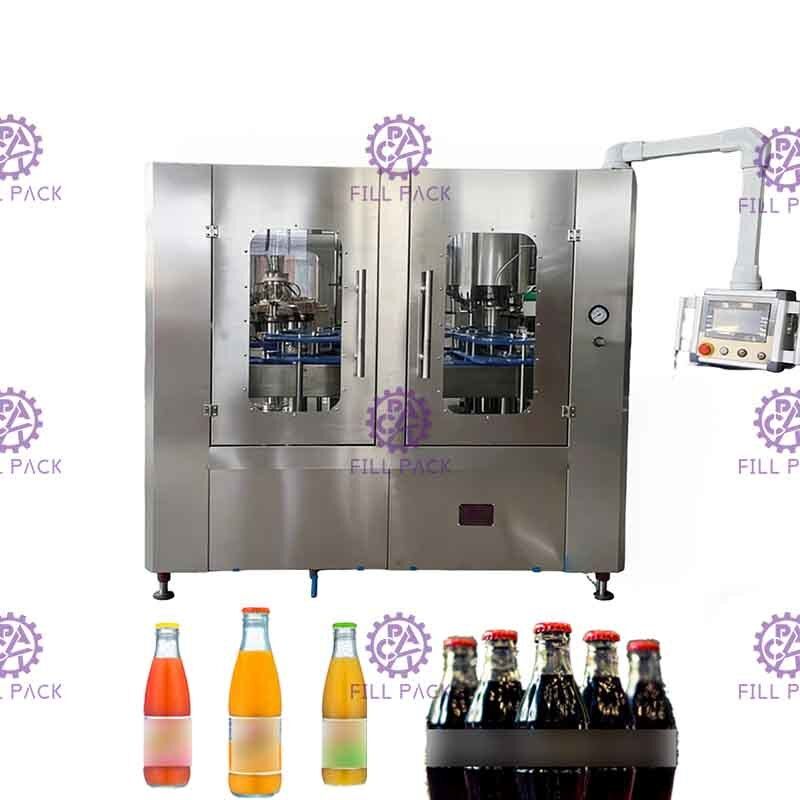 Carbonated обрабатывая линия безалкогольного напитка заполняя с автоматическим соединением 8000BPH