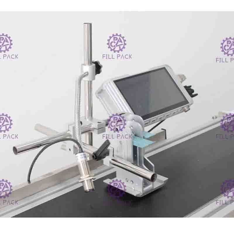 Автоматическая машина для кодирования струйной печати со скоростью 75 м/мин с высоким разрешением для кода даты/логотипа