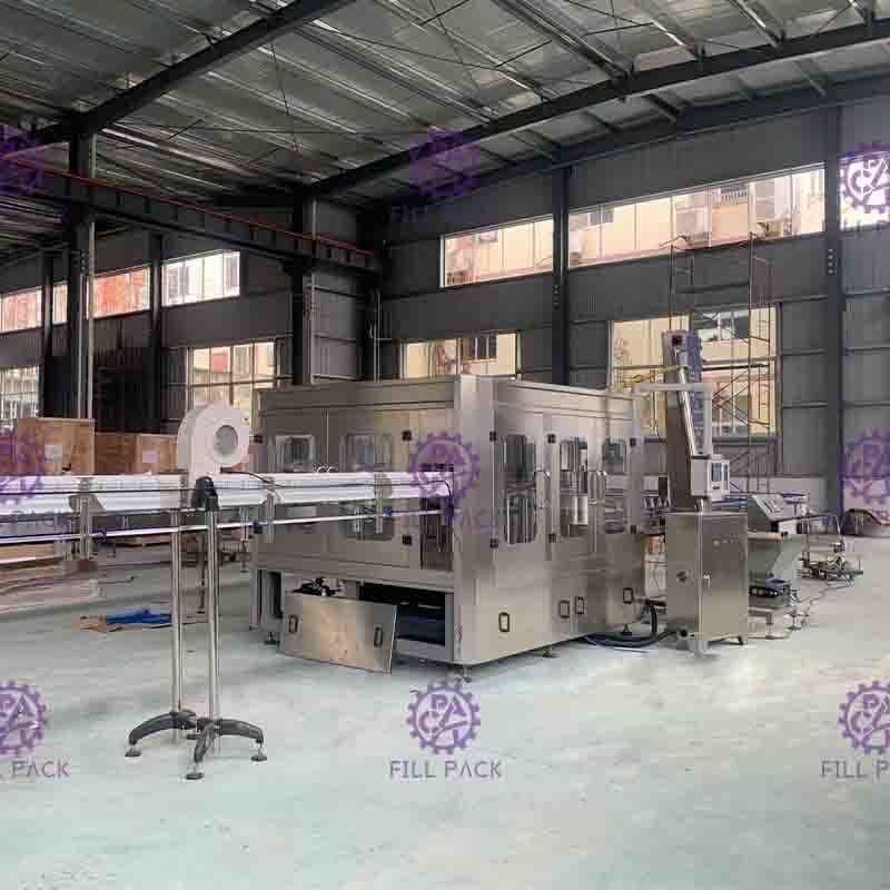 PLC контролирует производственную линию воды, пластичную машину завалки Monoblock бутылки 15000BPH