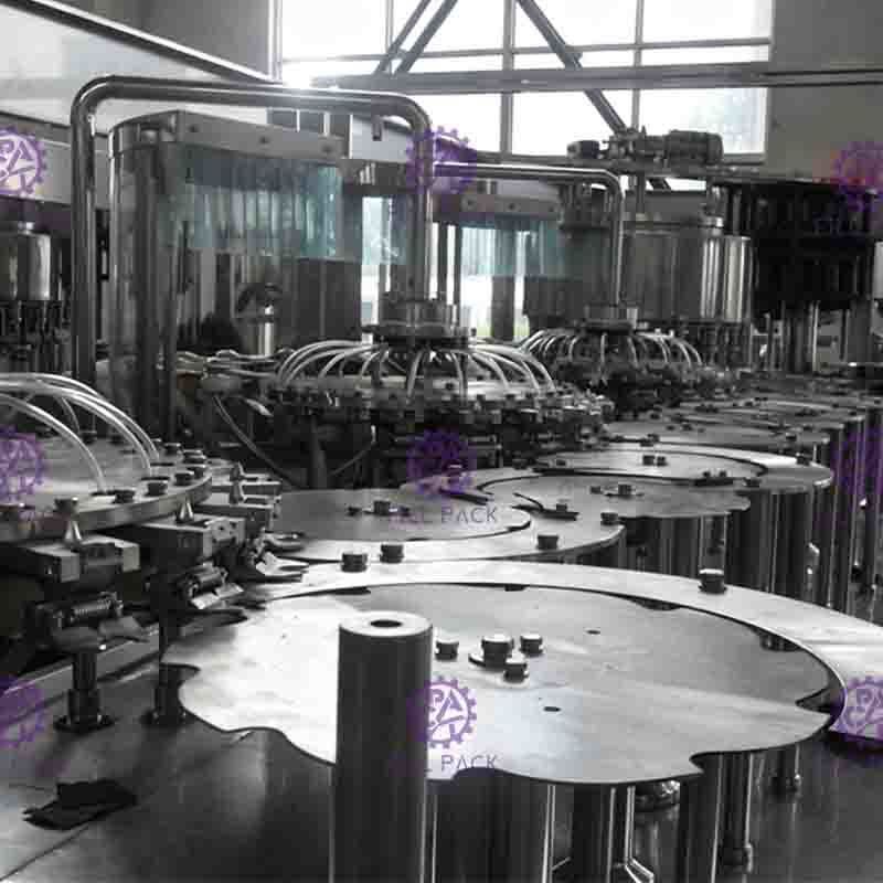 Машина завалки Monoblock жидкостная, 5 в 1 пластичном заполнителе сока пульпы бутылки