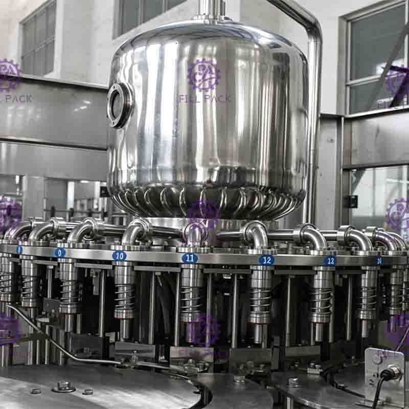 машина апельсинового сока 0.4Mpa 8000BPH горячая заполняя для стеклянных опарников с извивом с крышек